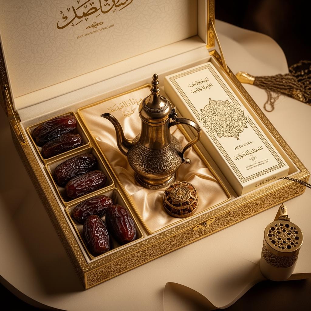 صندوق جود — صندوق سعودي يجمع القهوة، التمر، والبخور.